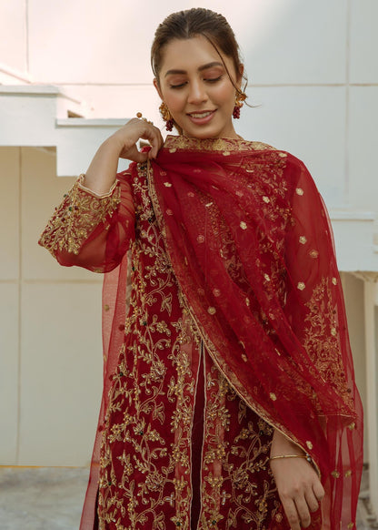 Laleen - Maroon Jewel