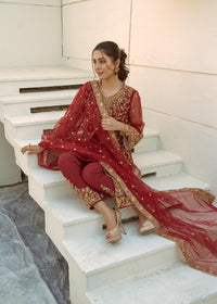 Laleen - Maroon Jewel