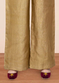 Laleen - Antique Gold GHARARA